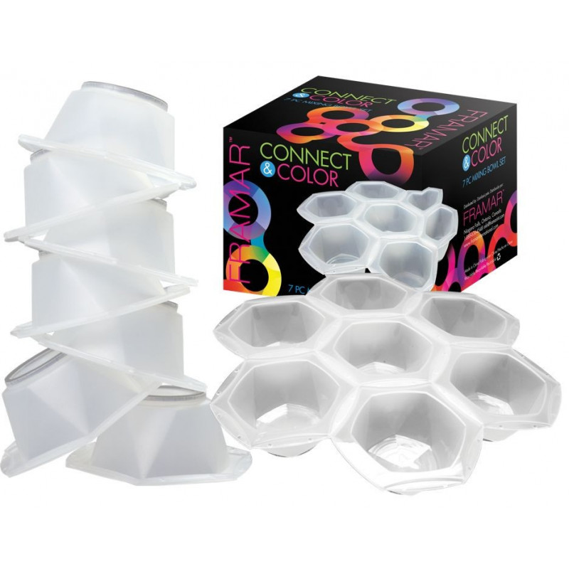 Connect and Color Bowls Clear pakke